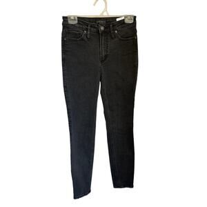 Silver Jeans Black High Note Skinny size 26/27 skinny stretch jeans